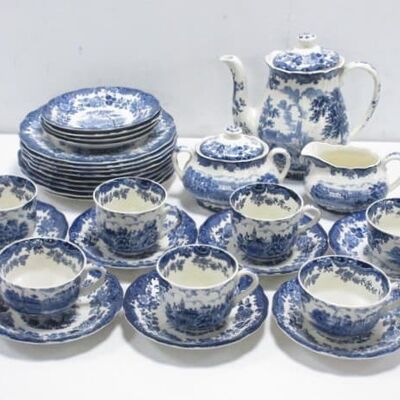 A ROYAL WORCESTER	AVON SCENES PALISSY