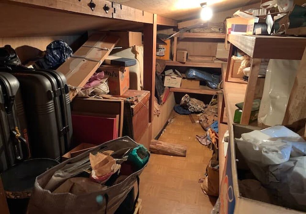 茅ヶ崎市戸建て片付け　作業前