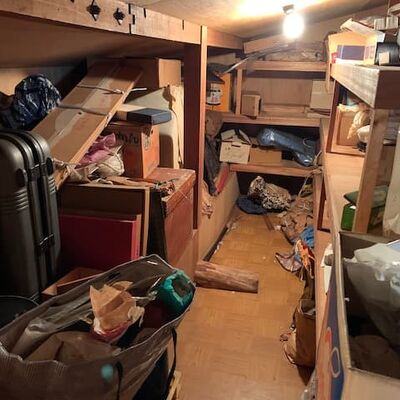 茅ヶ崎市戸建て片付け　作業前