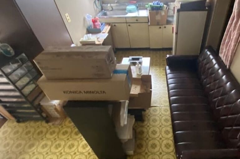 1DKマンションの不用品回収事例
