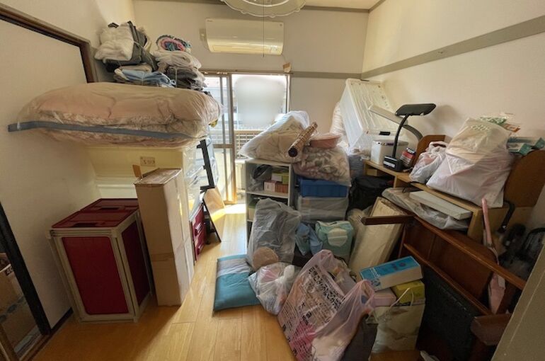 2DKアパートの遺品整理の参考写真