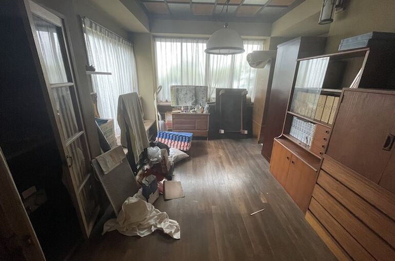 3DK平屋の遺品整理の参考写真
