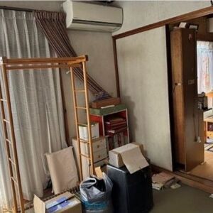 【8K一軒家のお片付け事例】藤沢市の戸建てをお片付け！ピアノやエアコンの撤去・草刈りも行いました