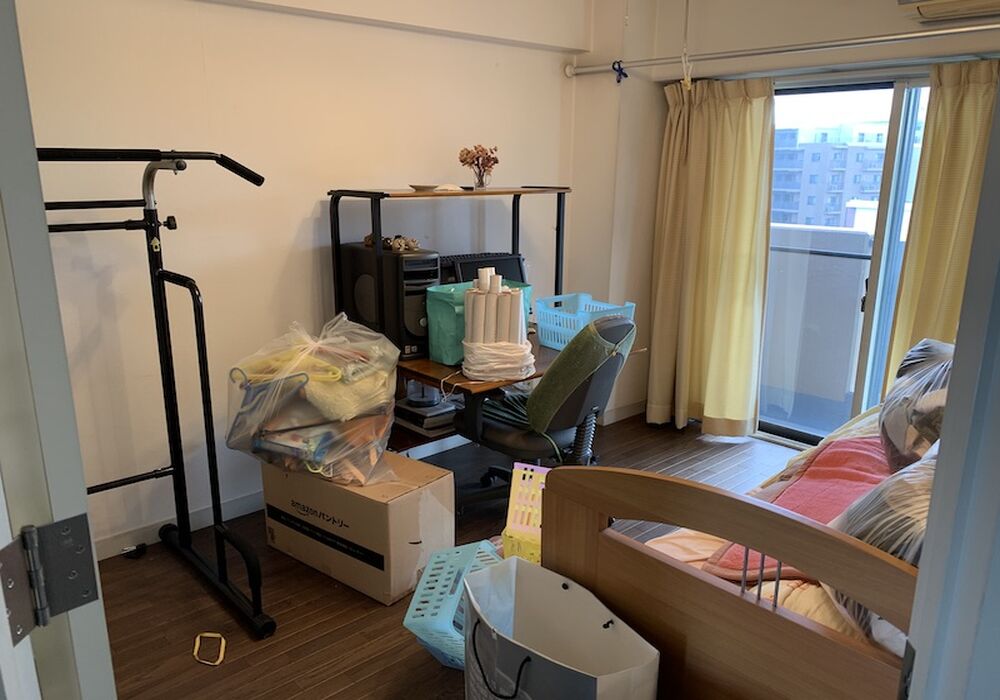 横浜市マンション　片付け前