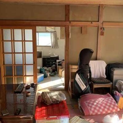 遺品整理　物置