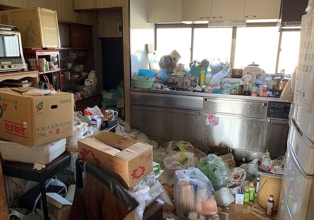 戸建住宅片付け前