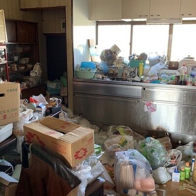 戸建住宅片付け前