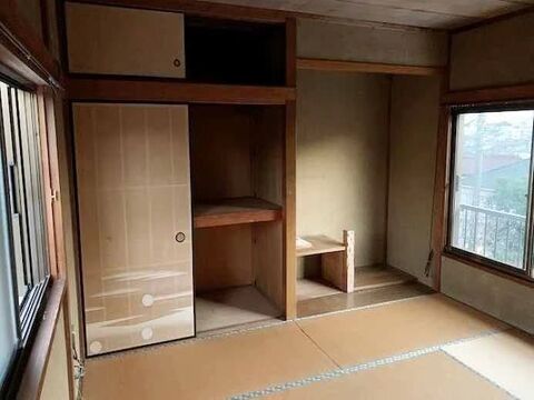 家財を片付けた後の室内（アフター）