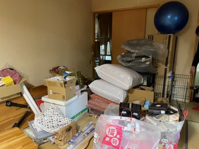 不用品回収前店舗