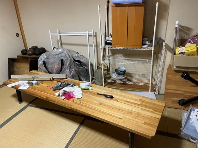不用品回収前店舗