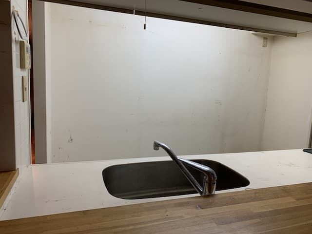キッチン　作業後