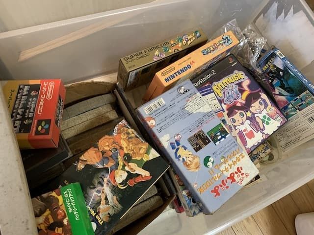 買取したゲームソフト