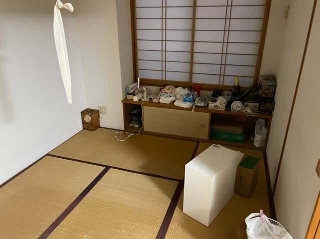 鎌倉 不用品回収 和室　作業前