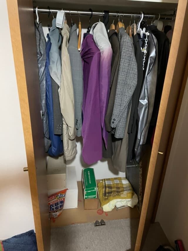 買取した衣類