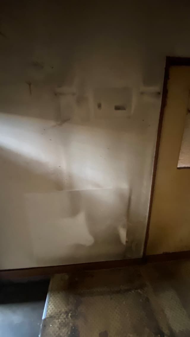 キッチン 片付け作業後