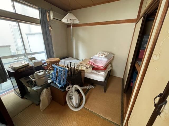 鎌倉市不用品回収 和室作業前