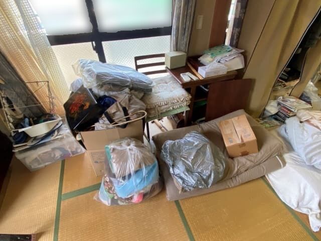 藤沢市の不用品回収 和室 片付け前