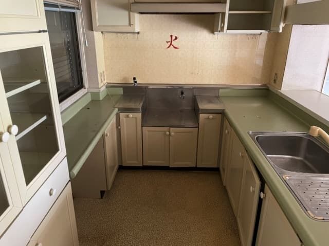 茅ケ崎市4LDK一軒家の不用品回収 キッチン 片付け後