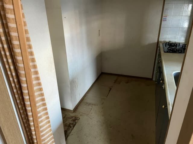 2LDKマンションの不用品回収事例　キッチン　片付け後