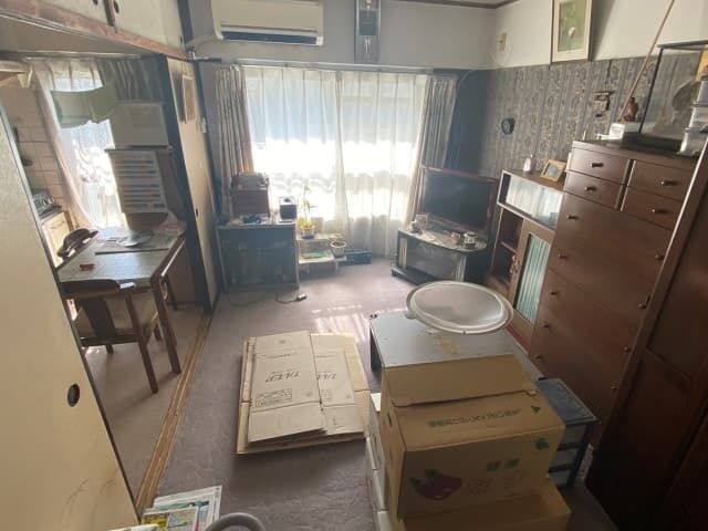横浜市の3K団地不用品回収 居室作業前