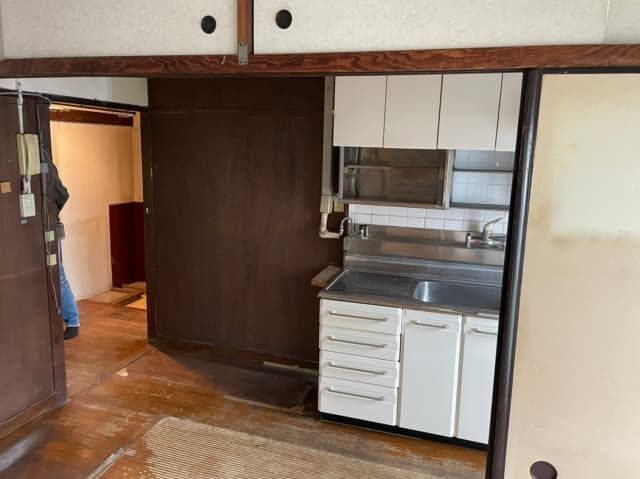 横浜市の3K団地不用品回収 キッチン作業後