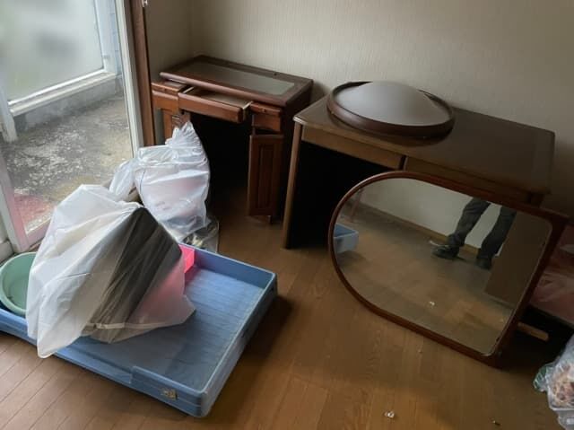 秦野市の不用品回収 キッチン 作業前