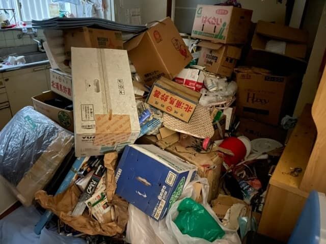 秦野市の不用品回収 キッチン 作業前