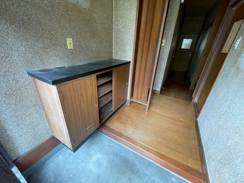 神奈川県平塚市5DK一軒家の玄関お片付け後
