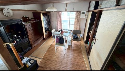 神奈川県大和市2K団地のリビング