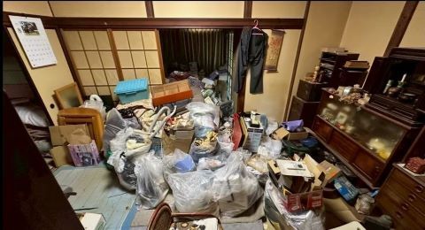 5DK＋2DKの和室お片付け前