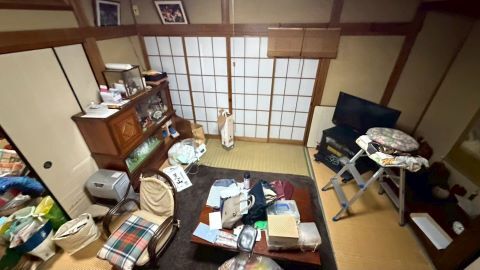 神奈川県高座郡寒川町6DK一軒家のお片付け前
