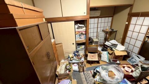 神奈川県高座郡寒川町6DK一軒家のお片付け前