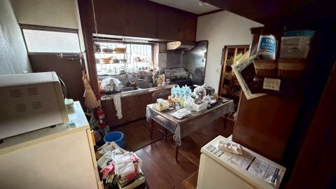神奈川県高座郡寒川町6DK一軒家のお片付け前