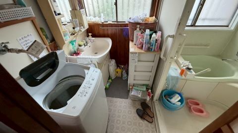 神奈川県高座郡寒川町6DK一軒家のお片付け前