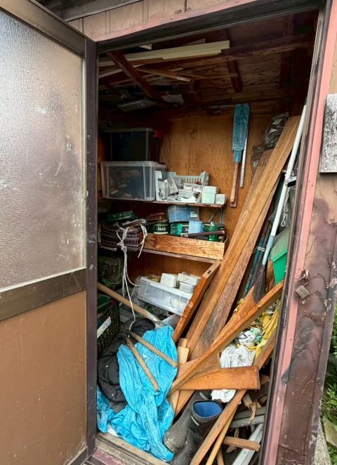 神奈川県高座郡寒川町6DK一軒家のお片付け前