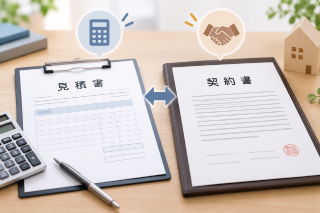 遺品整理の契約書は料金・作業範囲を確認！見積書との違いやトラブルを