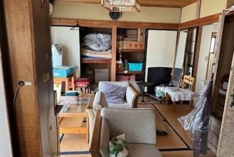 埼玉県朝霞市8K一軒家お片付け前