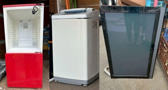 テレビ・冷蔵庫・洗濯機をまとめて回収