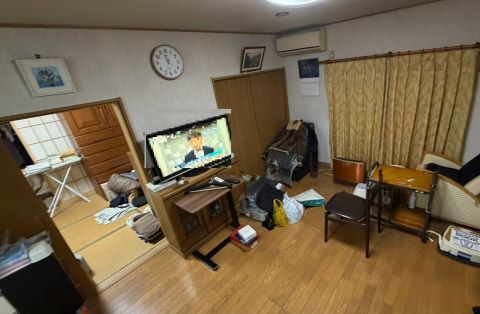 横須賀市5LDK一軒家のお片付け前