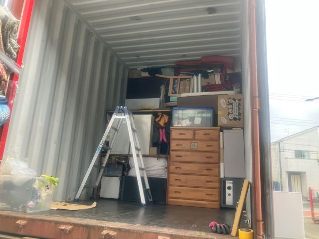 フィリピン向けコンテナにリユース品