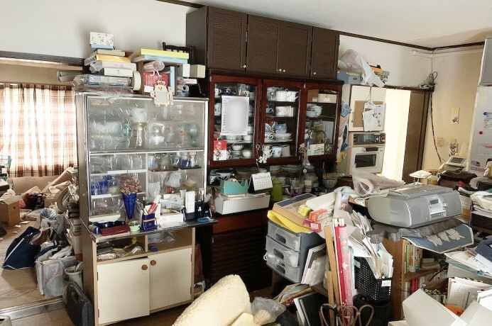 遺品整理 キッチン 作業前