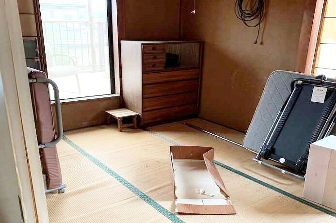 遺品整理 大磯 和室 作業前