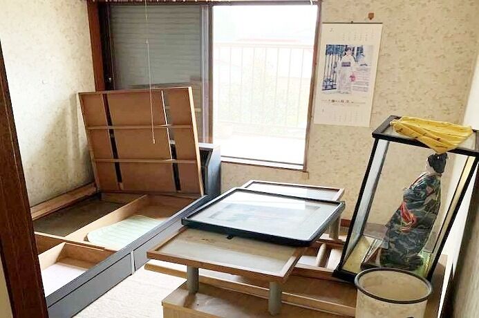 遺品整理 大磯 洋室 作業前