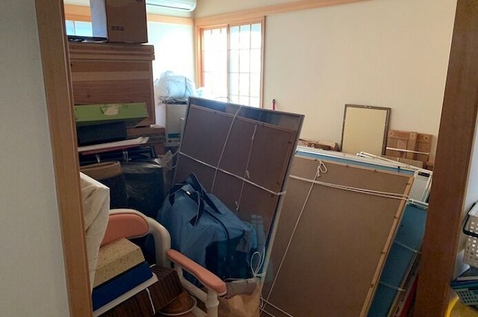 和室 不用品回収前 