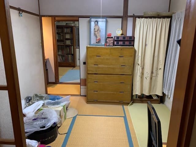 居室　作業前